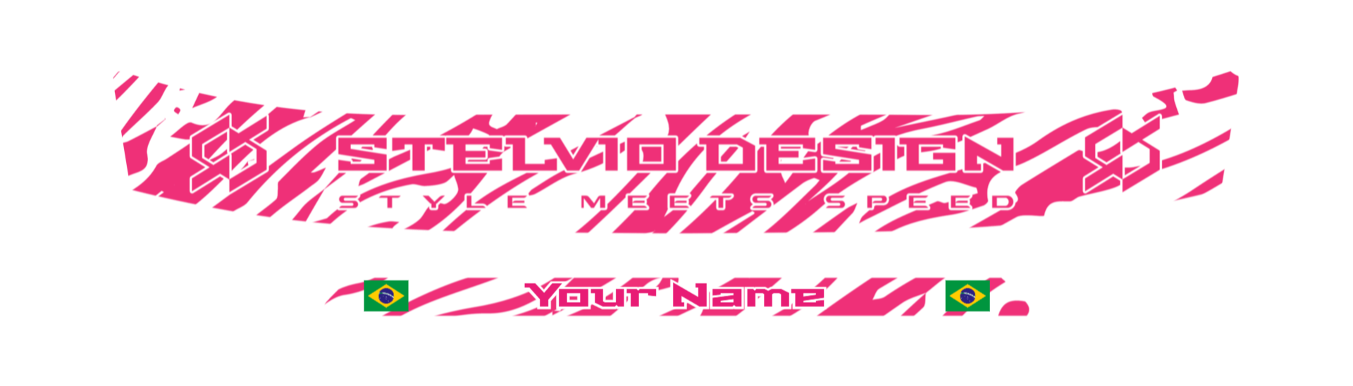 Custom Visor Sticker 19